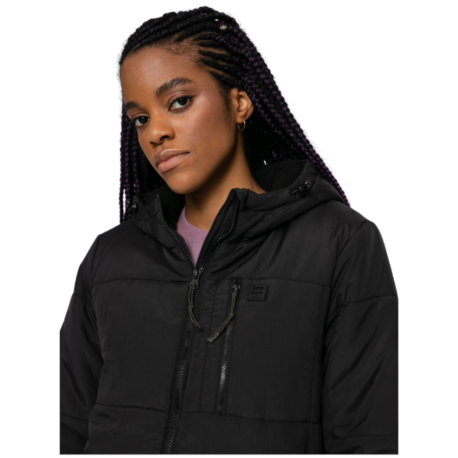 Billabong Women's Transport Puffer Jacket - Black