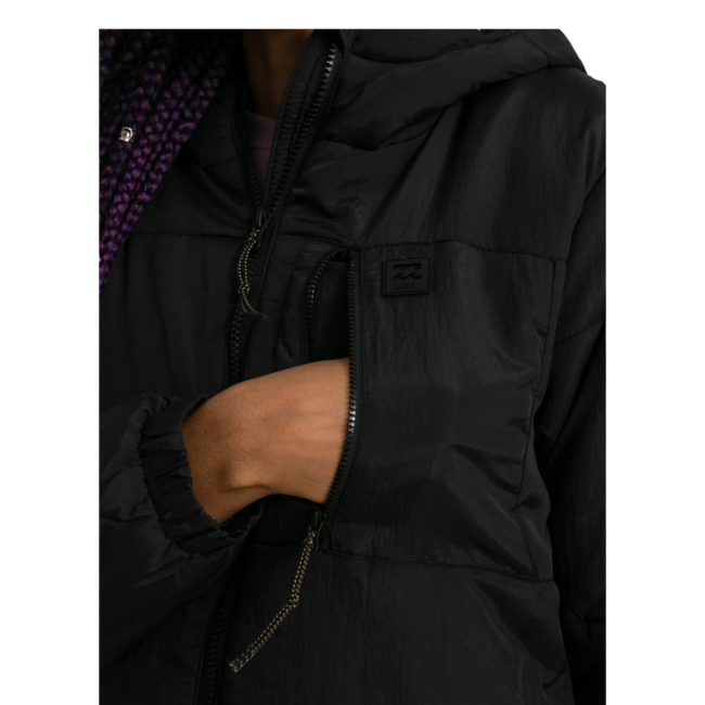 Billabong Women's Transport Puffer Jacket - Black