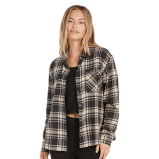 Volcom Plaid To Meet U Long Sleeve