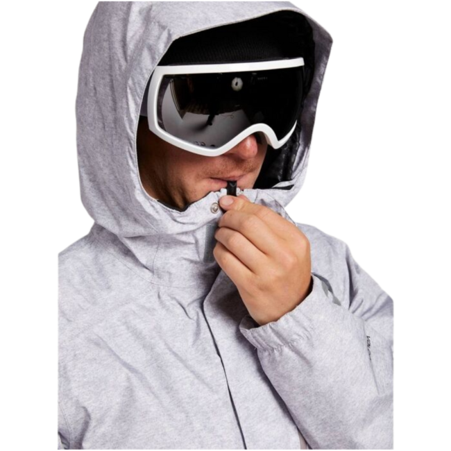 Volcom Men's GORE-TEX Insulated Jacket - Heather Grey