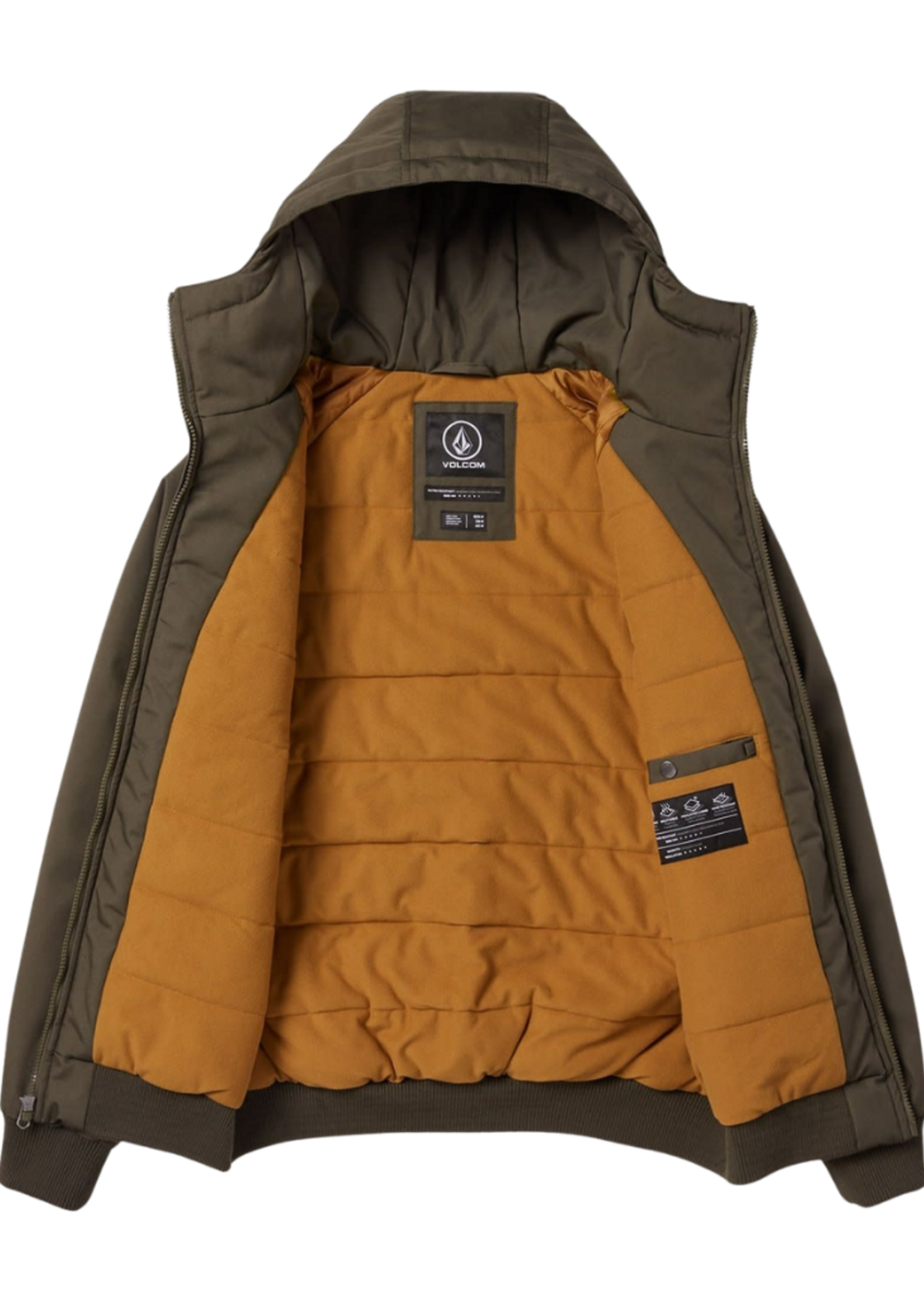 Volcom Men's Hernan 5K Jacket - Lead