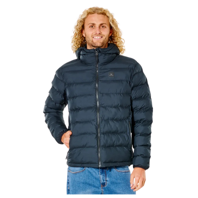 Rip Curl Men's Anti Series Elite Puff Hood Jacket | Black