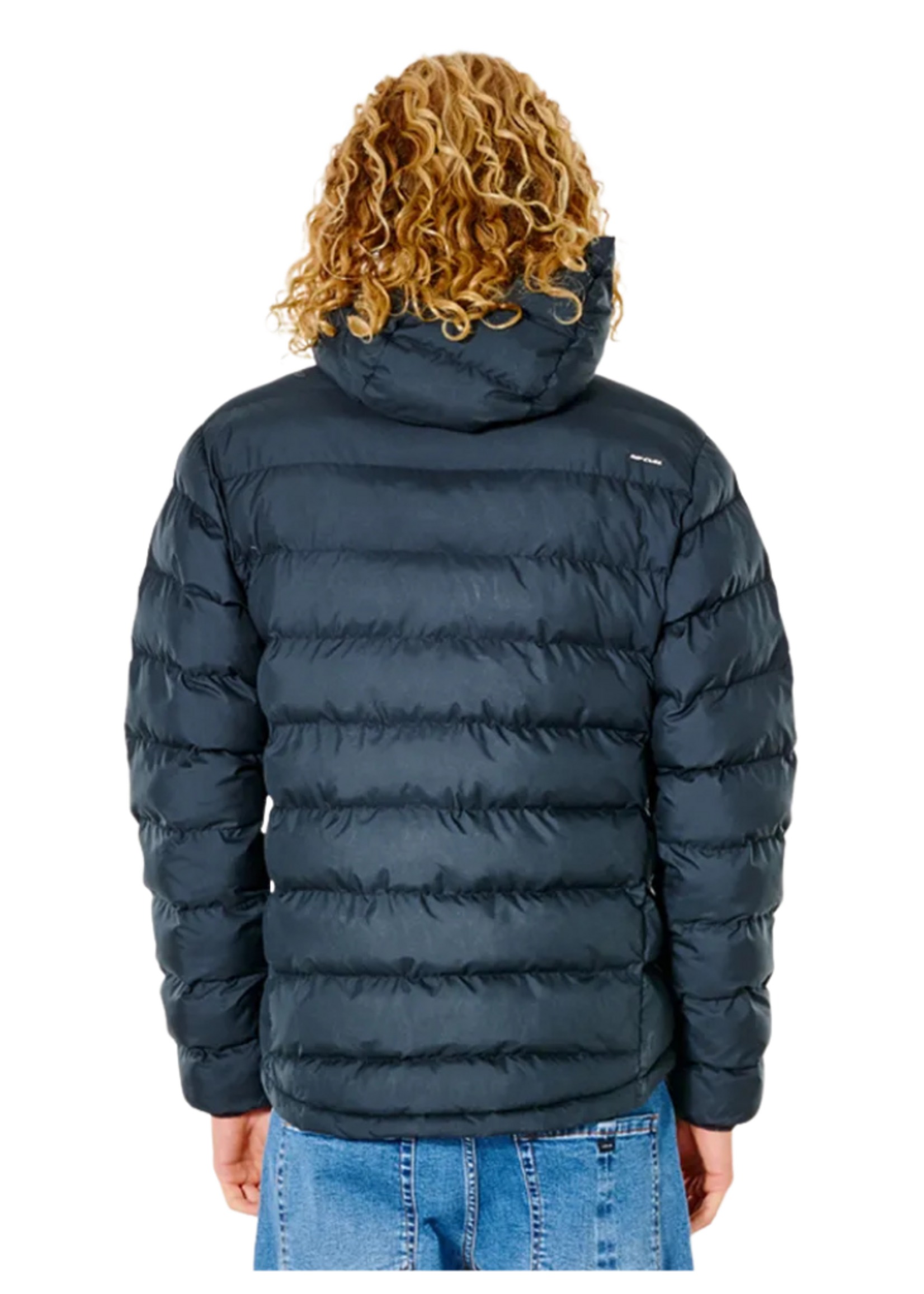 Rip Curl Men's Anti Series Elite Puff Hood Jacket | Black