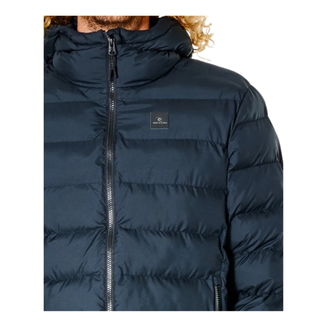 Rip Curl Men's Anti Series Elite Puff Hood Jacket | Black
