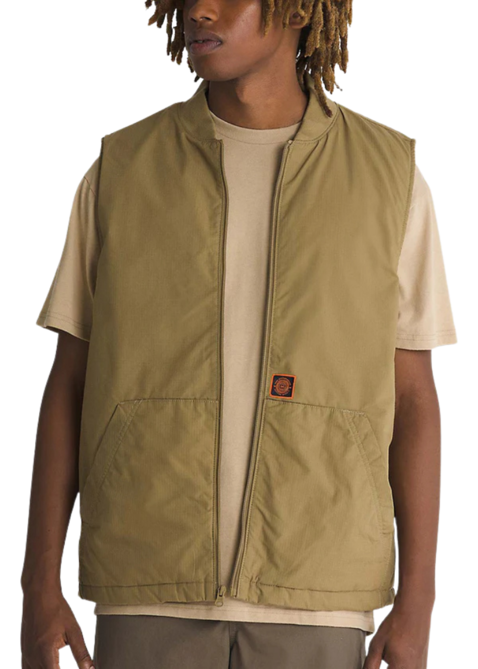 Vans Men's Spitfire Wheels Vest - Gothic Olive