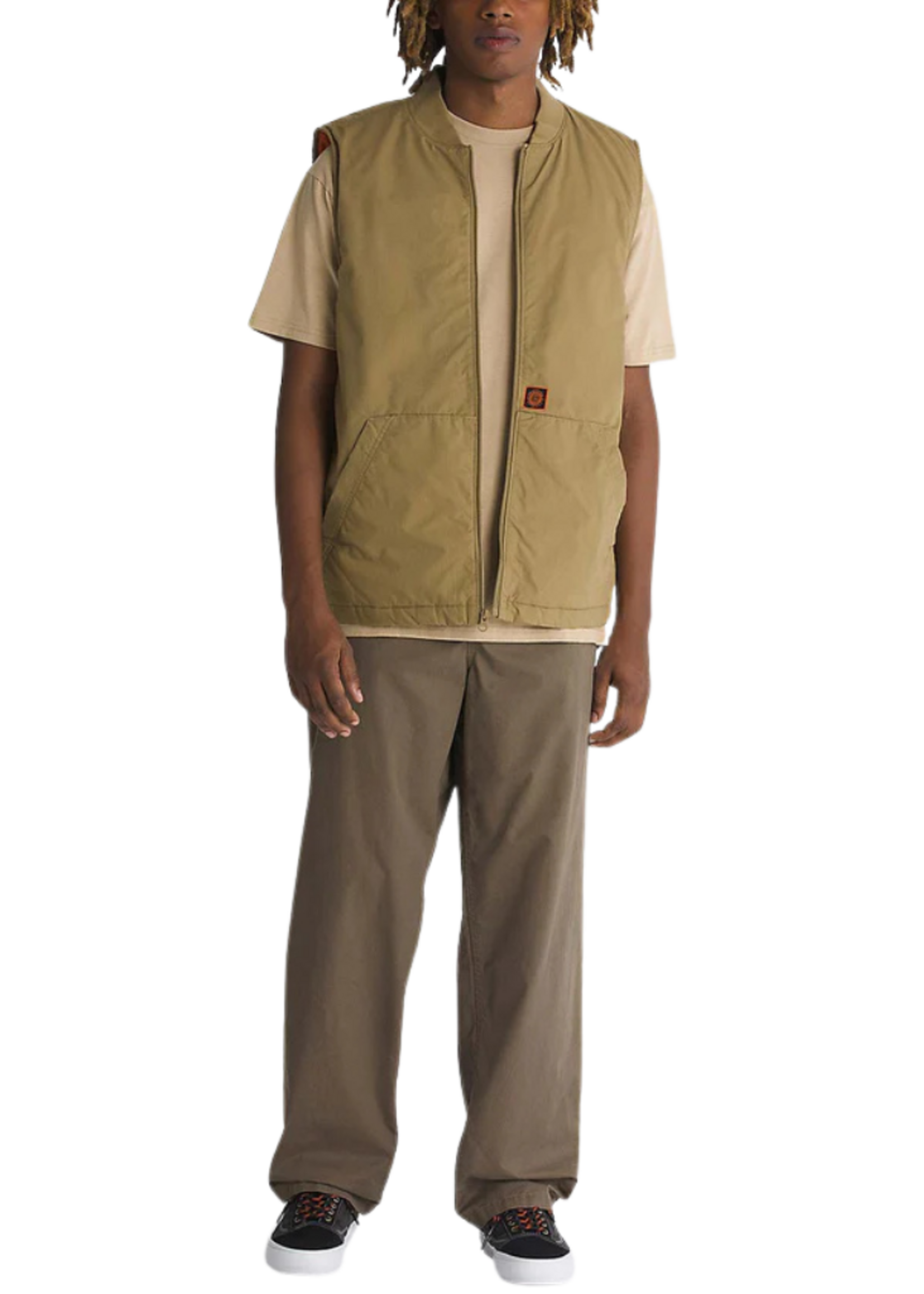 Vans Men's Spitfire Wheels Vest - Gothic Olive