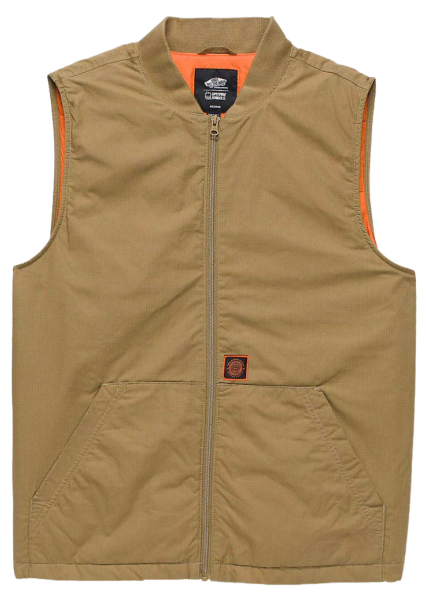 Vans Men's Spitfire Wheels Vest - Gothic Olive