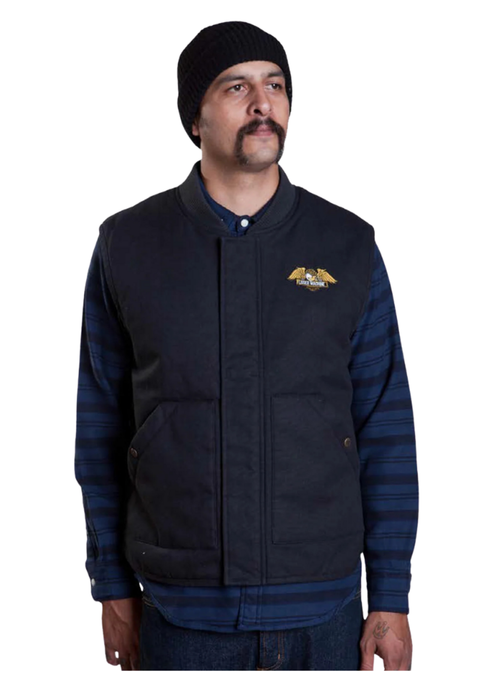 Loser Machine Men's Condor II Vest - Dusty Black