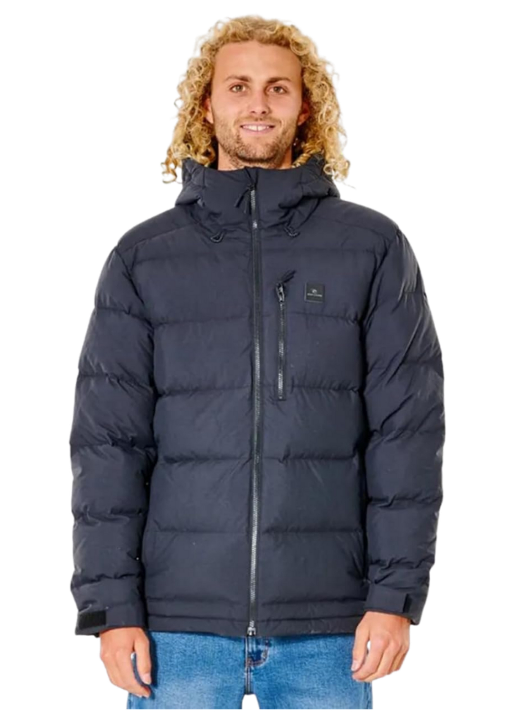 Rip Curl Men's Anti Series Hi-Loft Hood Jacket | Black