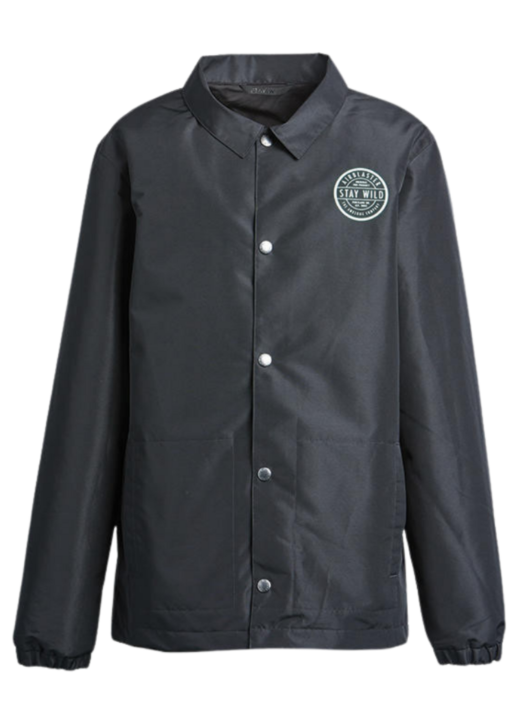 Airblaster Men's Bruiser Coaches Jacket - Black / Grey