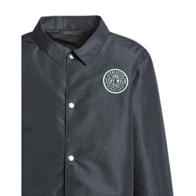 Airblaster Men's Bruiser Coaches Jacket - Black / Grey