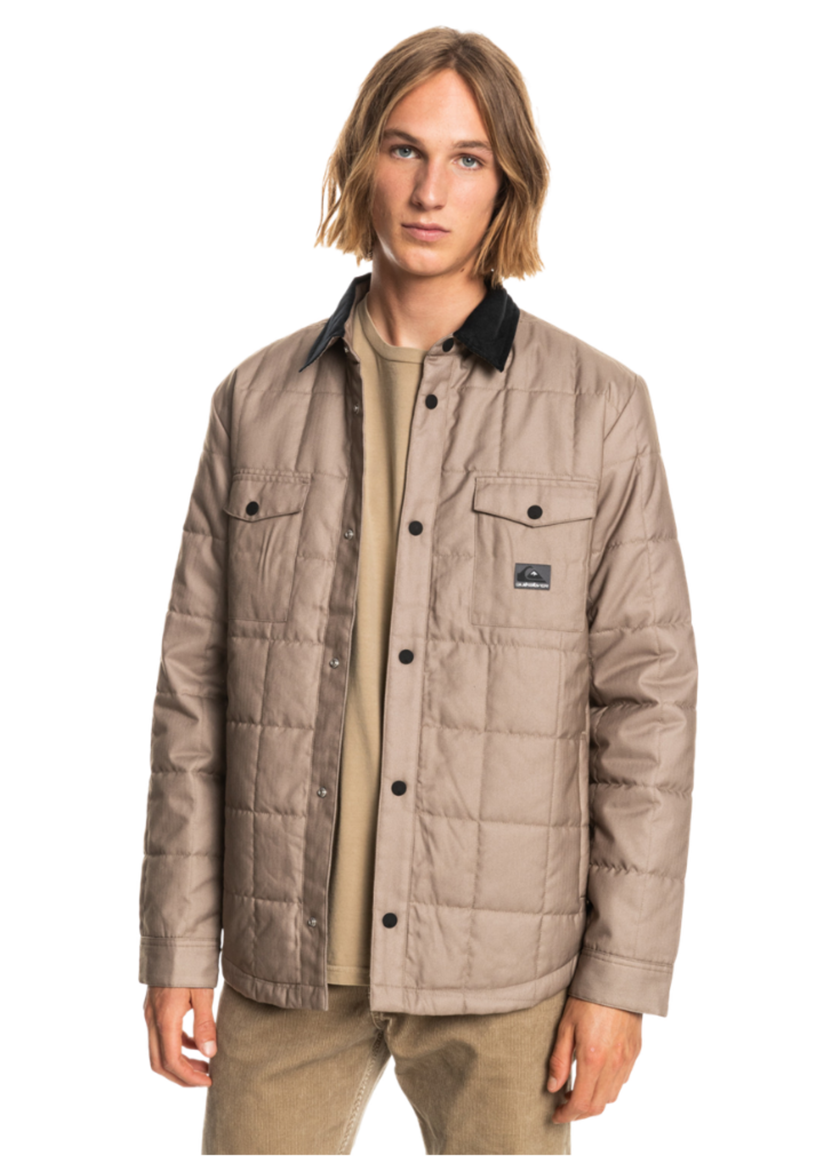 Quiksilver Men's Broken Nose Jacket - Khaki
