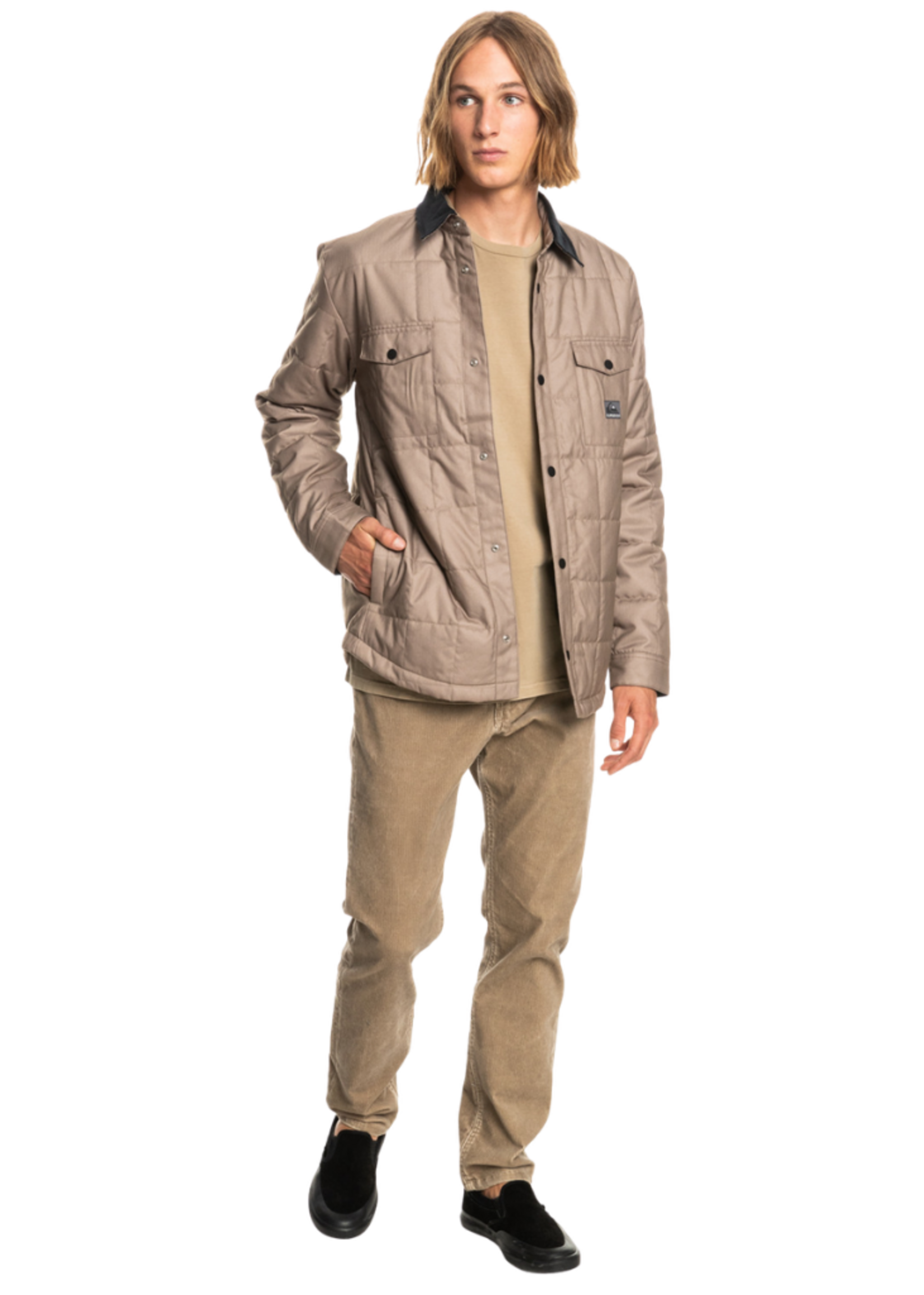 Quiksilver Men's Broken Nose Jacket - Khaki