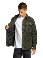 Volcom Men's Bowered Fleece Jacket | Squadron Green