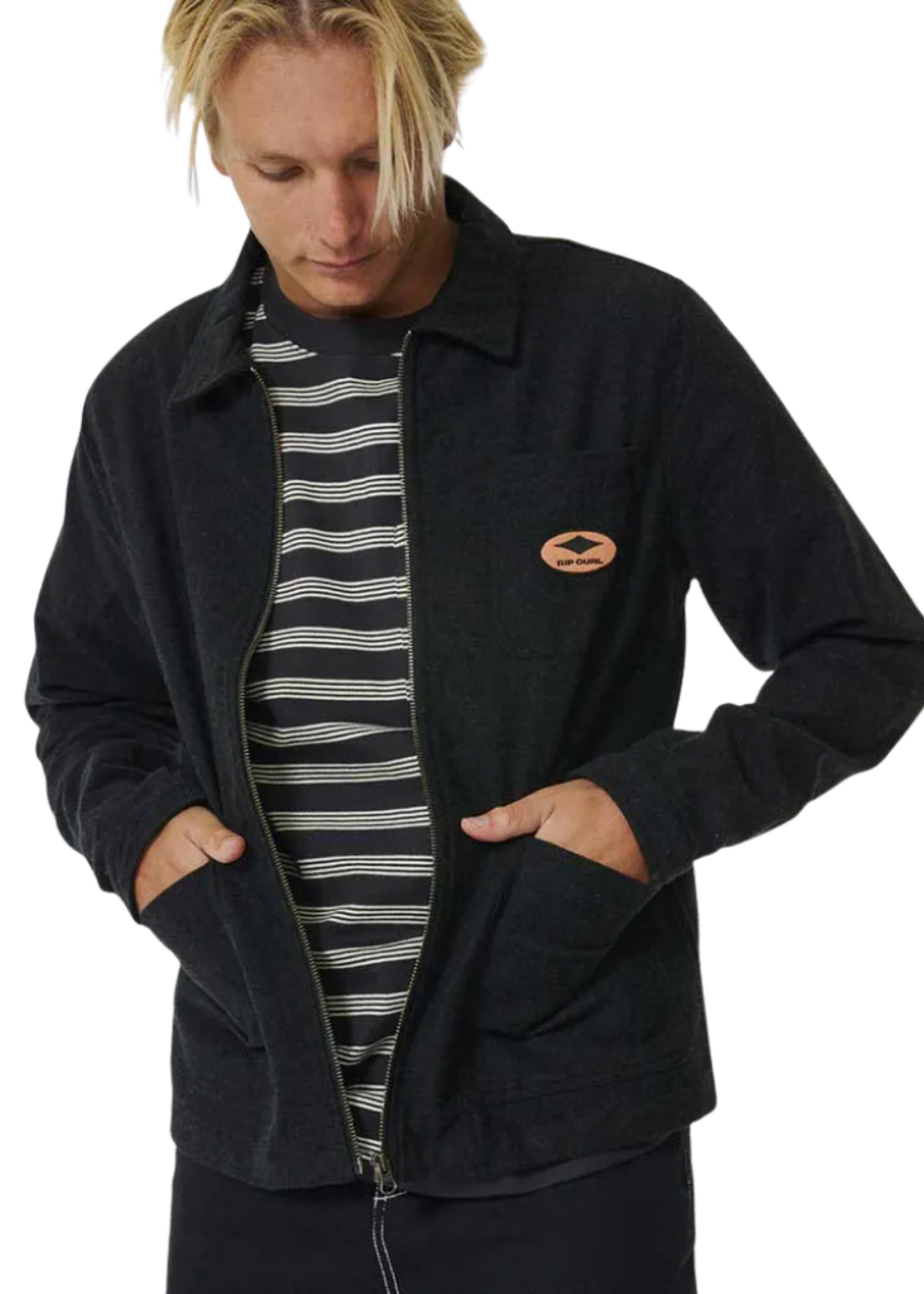 Rip Curl Men's Quality Surf Jacket - Black