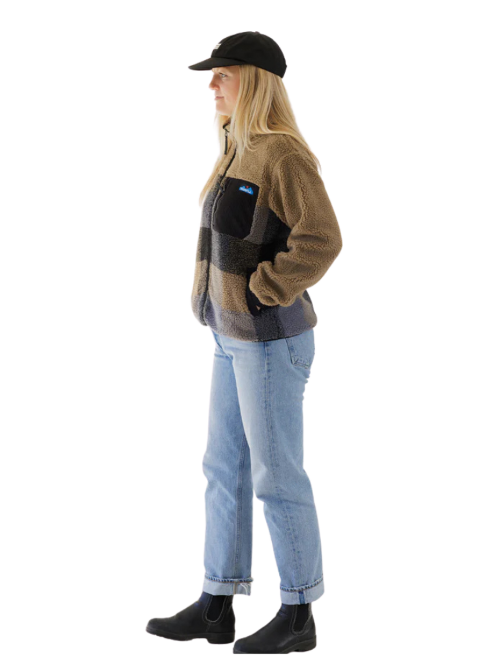 KAVU Women's Willow Creek Fleece Jacket | Nightshade Plaid