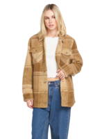 Volcom Women's Silent Sherpa Jacket | Mushroom