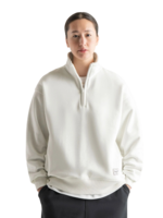 Herschel Women's Classic Quarter Zip | Blanc de Blanc
