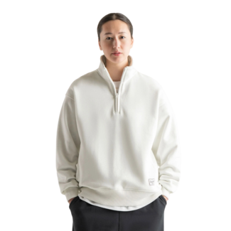 Herschel Women's Classic Quarter Zip | Blanc de Blanc