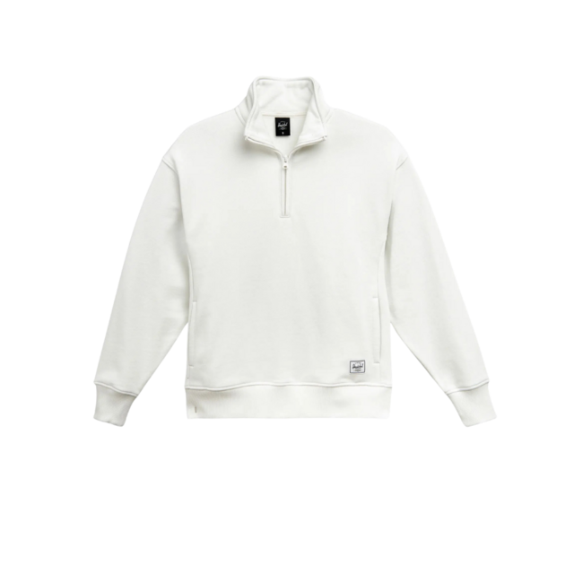 Herschel Supply Co. Women's Classic Quarter Zip Sweater | Blanc de Blanc