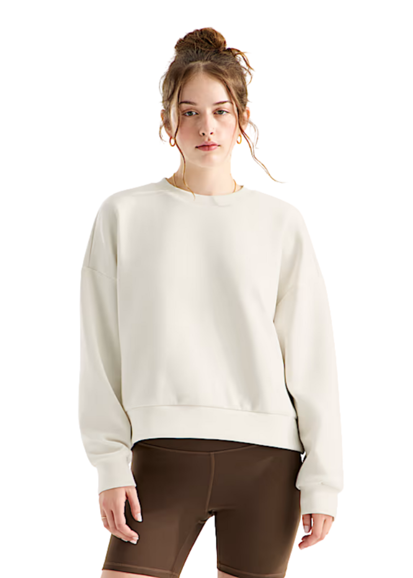 The North Face Women's Jaida Crewneck Sweater | White Dune