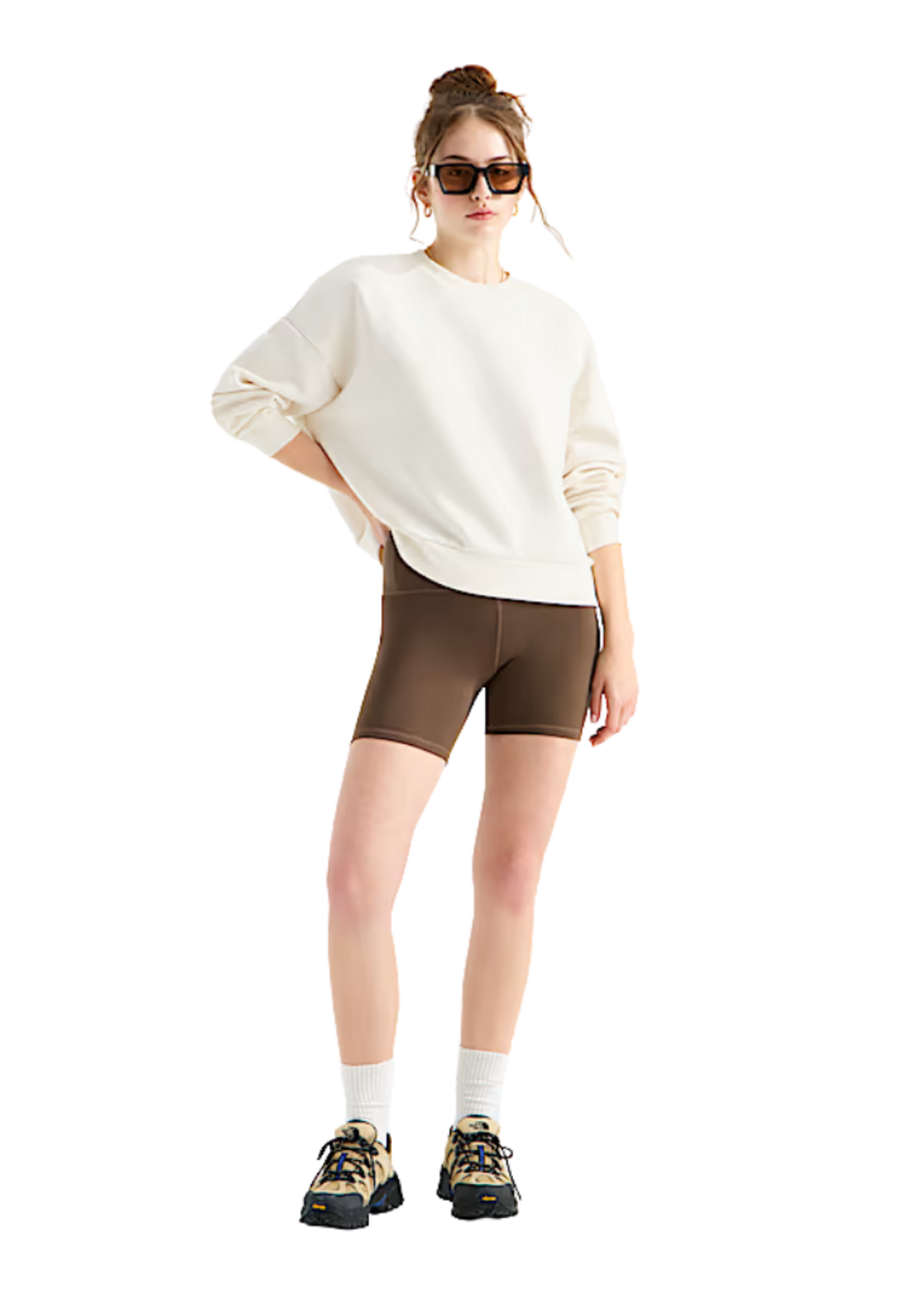 The North Face Women's Jaida Crewneck Sweater | White Dune