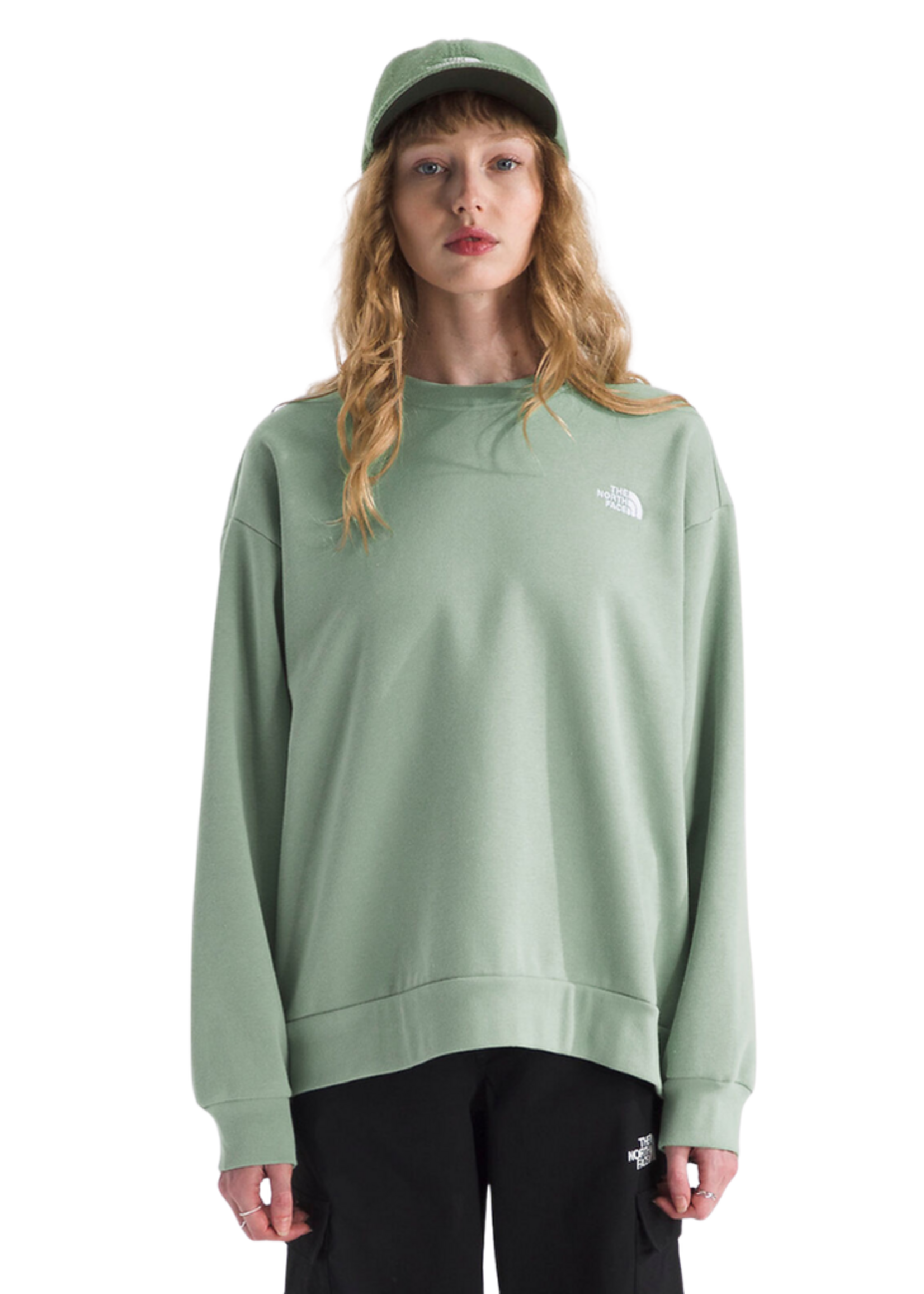 The North Face Women's Evolution Simple Dome Crew | Slate Moss