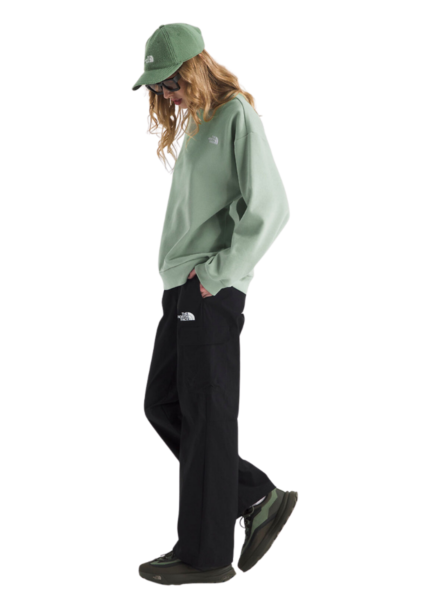 The North Face Women's Evolution Simple Dome Crew | Slate Moss