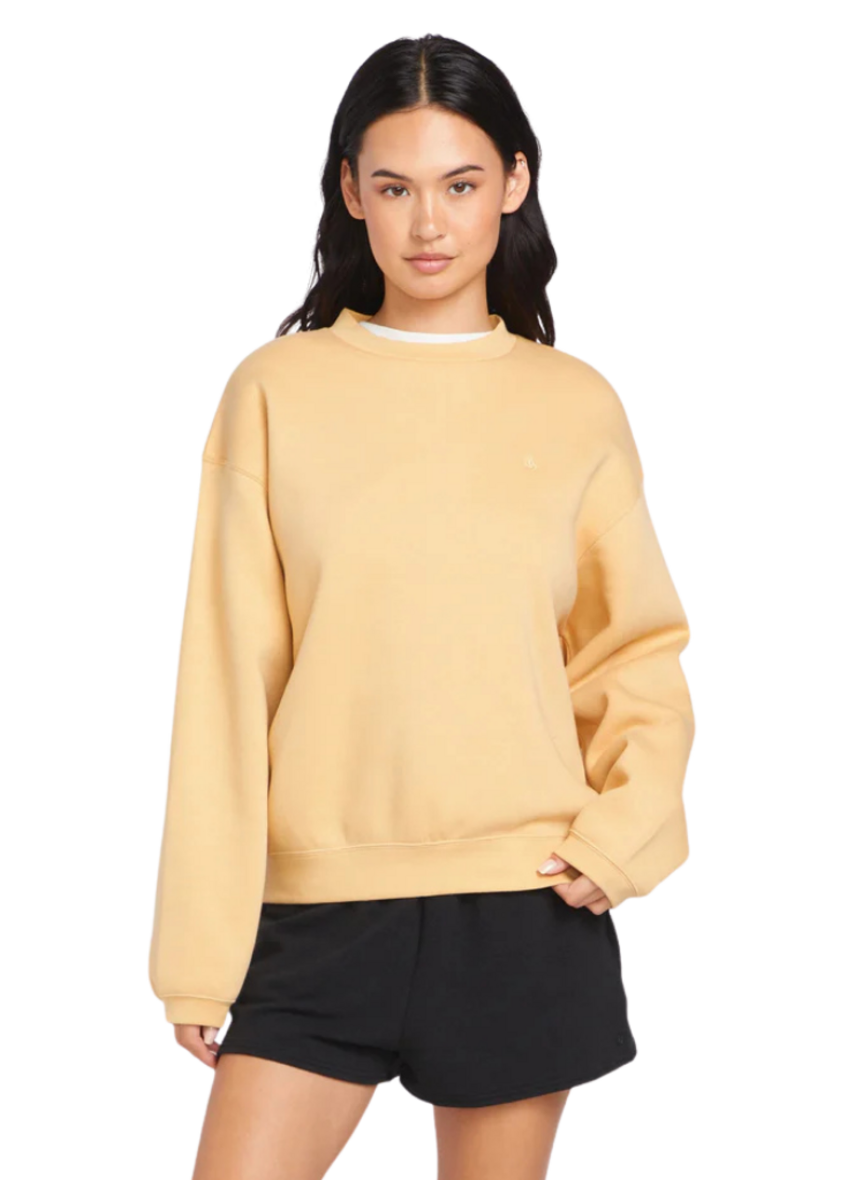 Volcom Women's Stone Heart Up Crew Sweatshirt