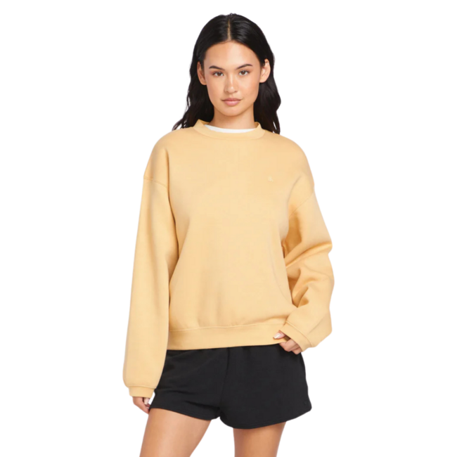 Volcom Women's Stone Heart Up Crew Sweatshirt