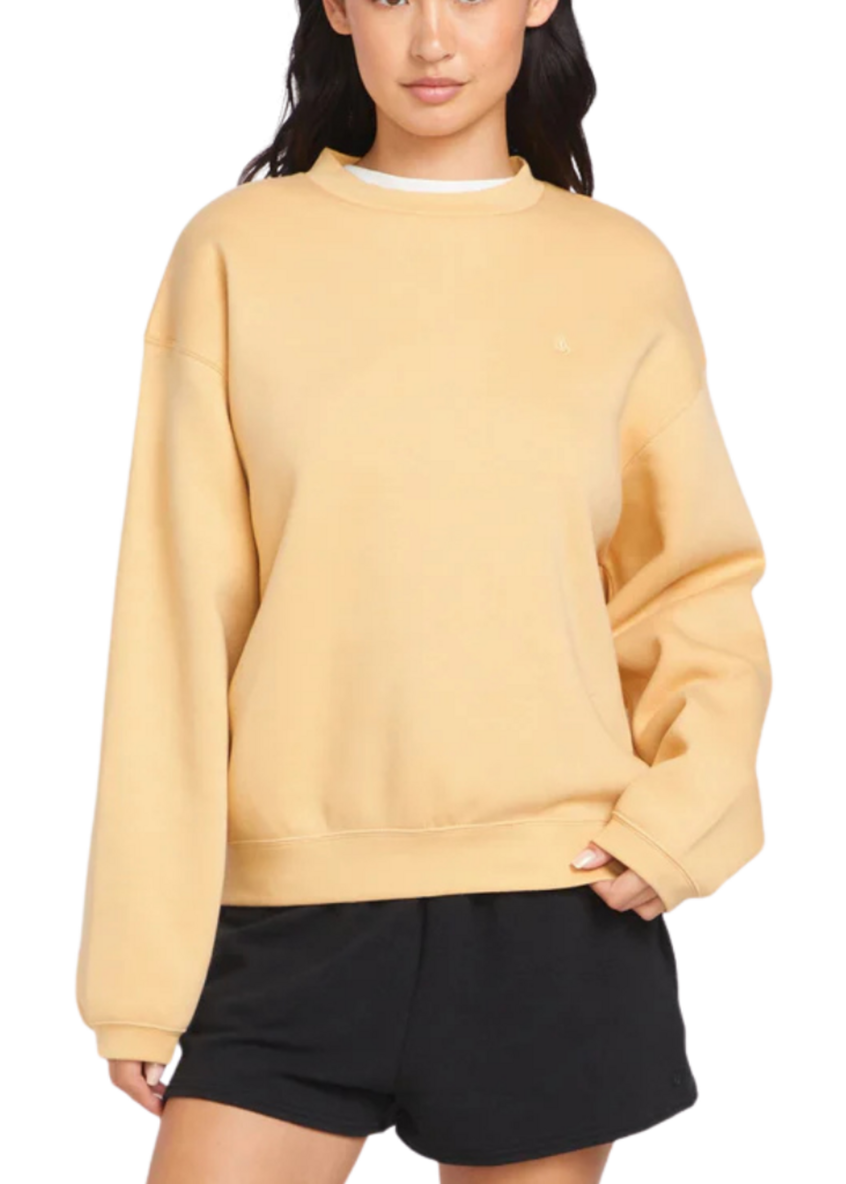 Volcom Women's Stone Heart Up Crew Sweatshirt