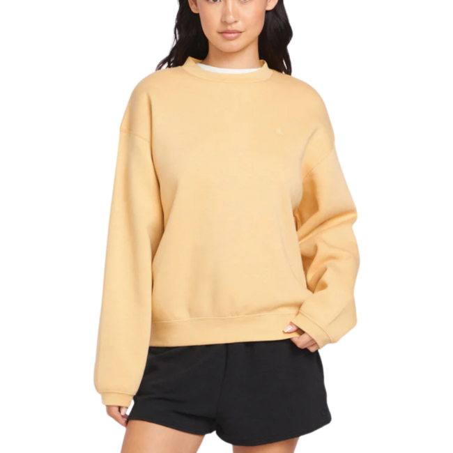 Volcom Women's Stone Heart Up Crew Sweatshirt