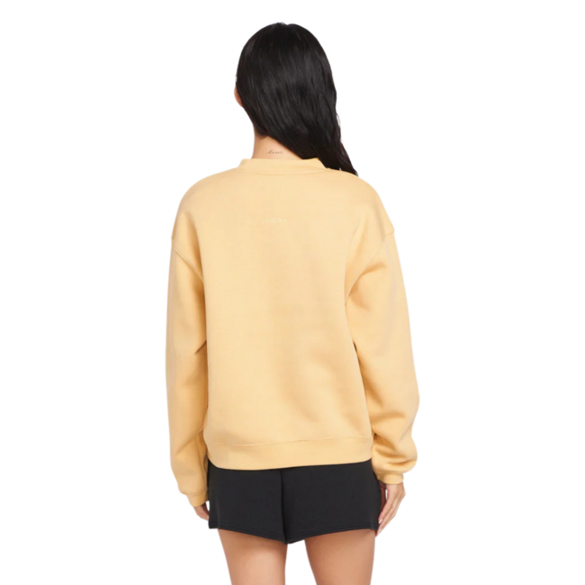 Volcom Women's Stone Heart Up Crew Sweatshirt
