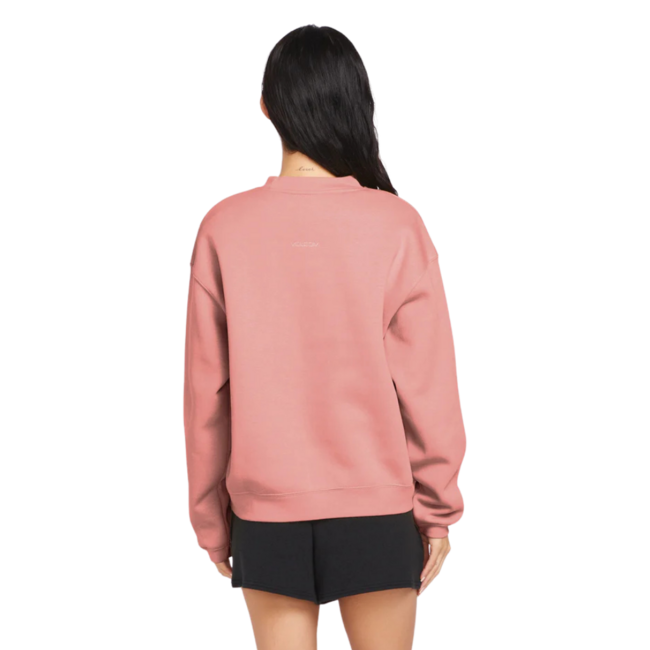 Volcom Women's Stone Heart Up Crew Sweatshirt