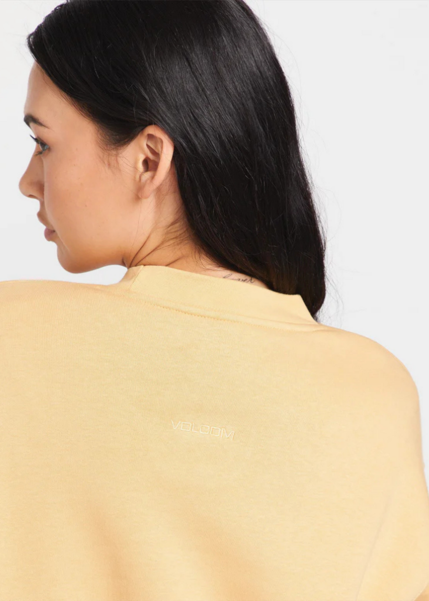 Volcom Women's Stone Heart Up Crew Sweatshirt