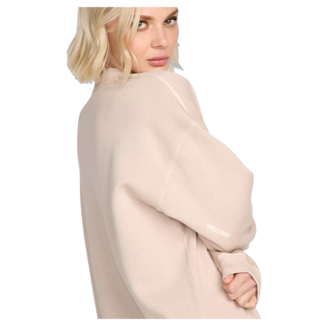 Volcom Women's Stone Soft Crewneck Sweater | Oat