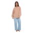 Billabong Women's Bleached Out Kendal Crewneck Sweater - Caramel Cafe