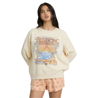 Billabong Women's Echo Crew | Winter White