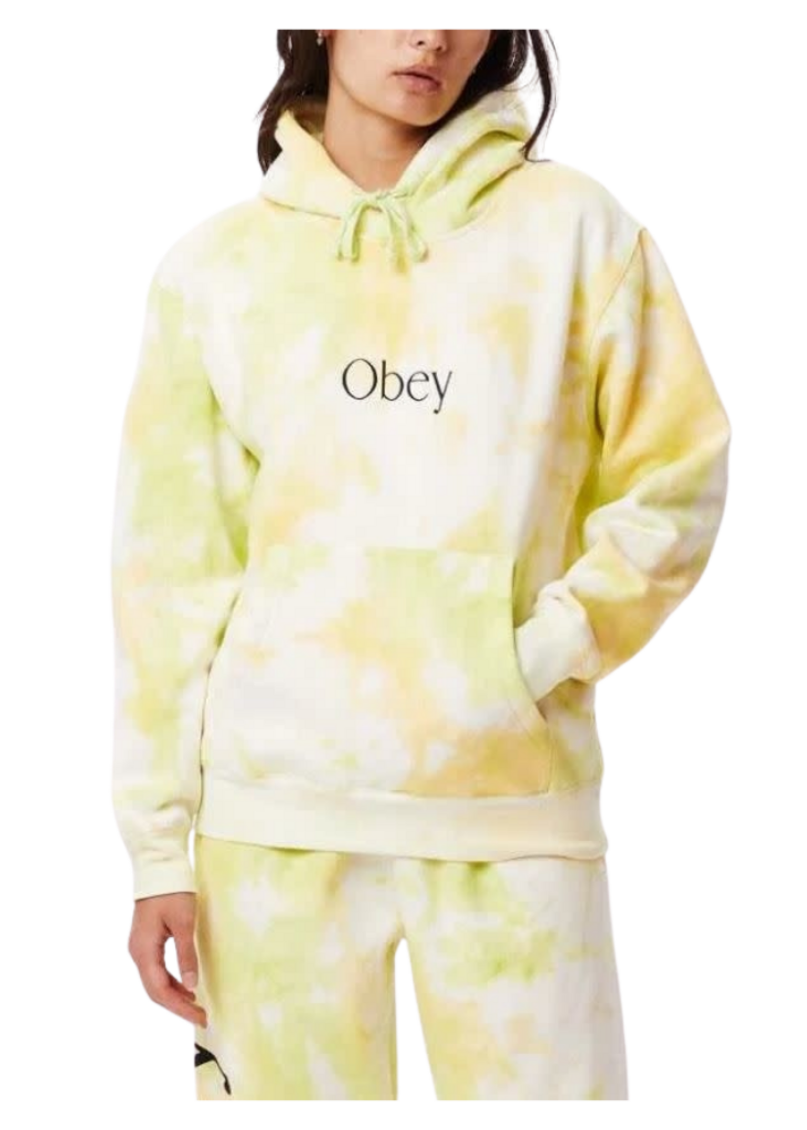 OBEY Women's Limitless Pullover Hoodie | Tie Dye