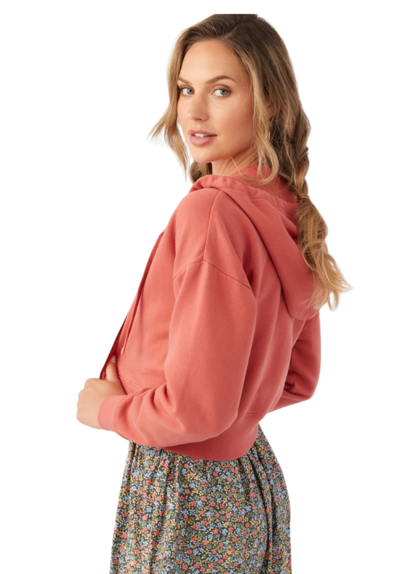 O'Neill Women's Darice Fleece Hoodie | Dusty Cedar