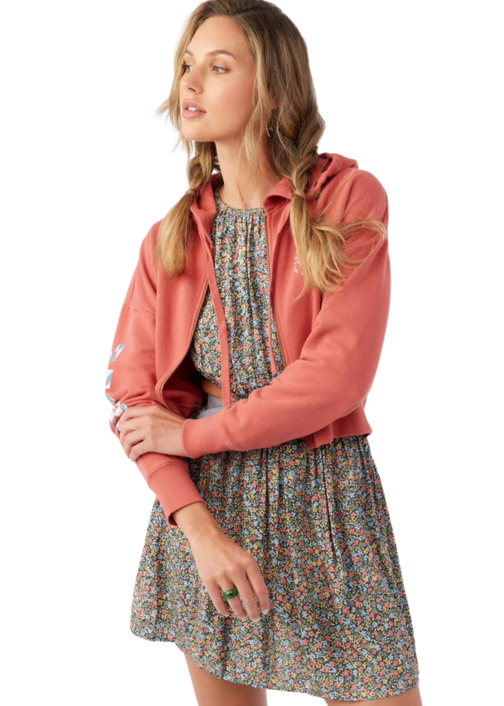 O'Neill Women's Darice Fleece Hoodie | Dusty Cedar