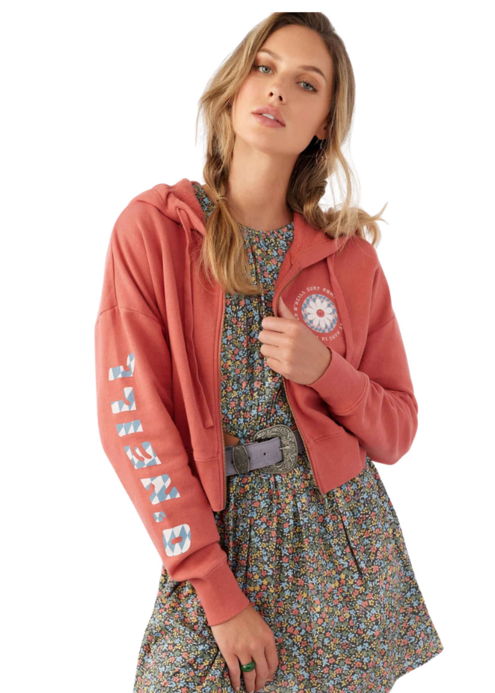 O'Neill Women's Darice Fleece Hoodie | Dusty Cedar