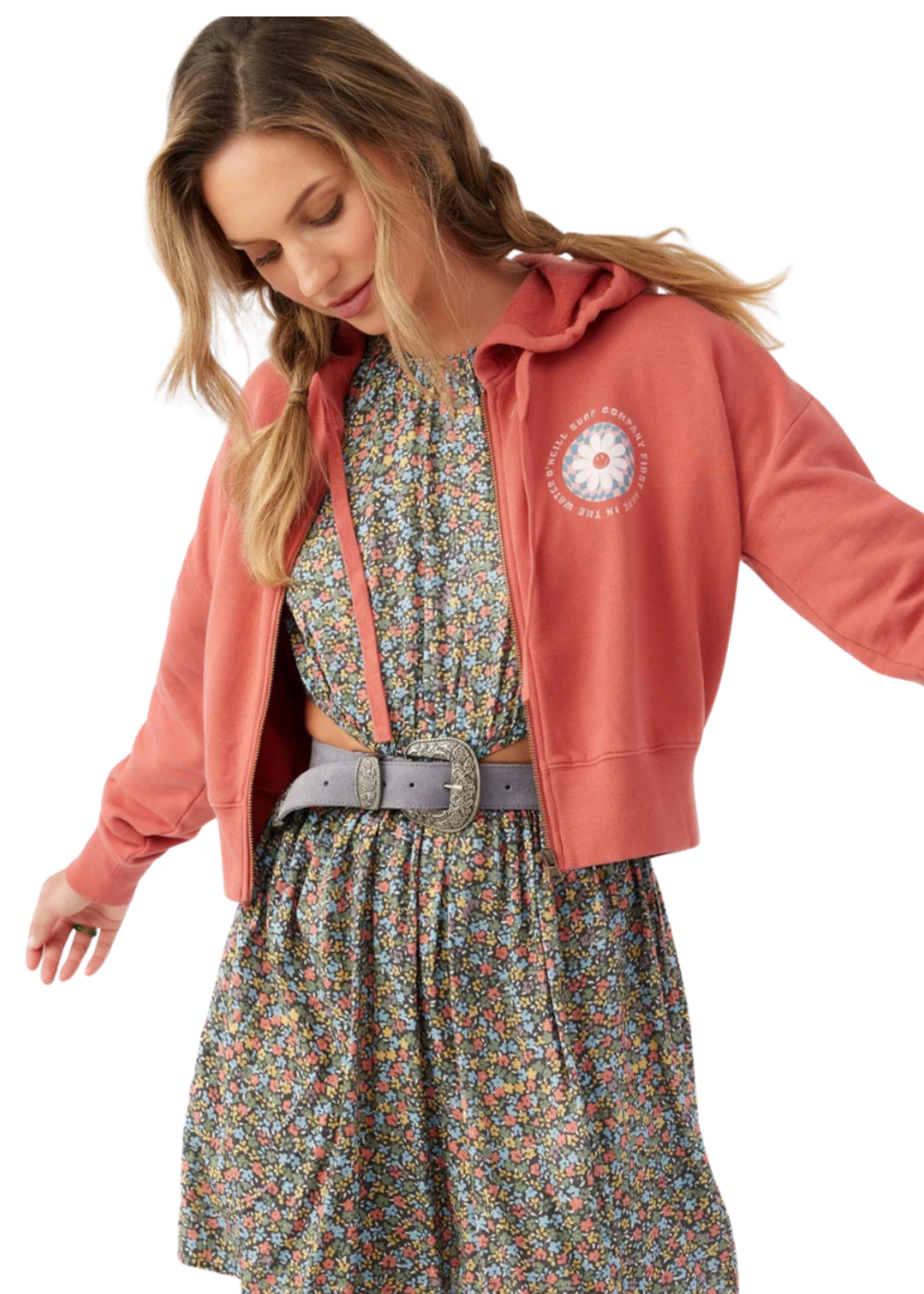 O'Neill Women's Darice Fleece Hoodie | Dusty Cedar