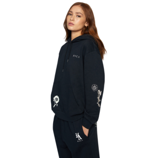 RVCA Women's Mash Up Hoodie | Black
