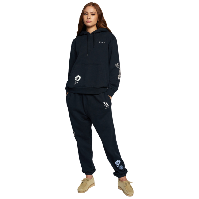 RVCA Women's Mash Up Hoodie | Black