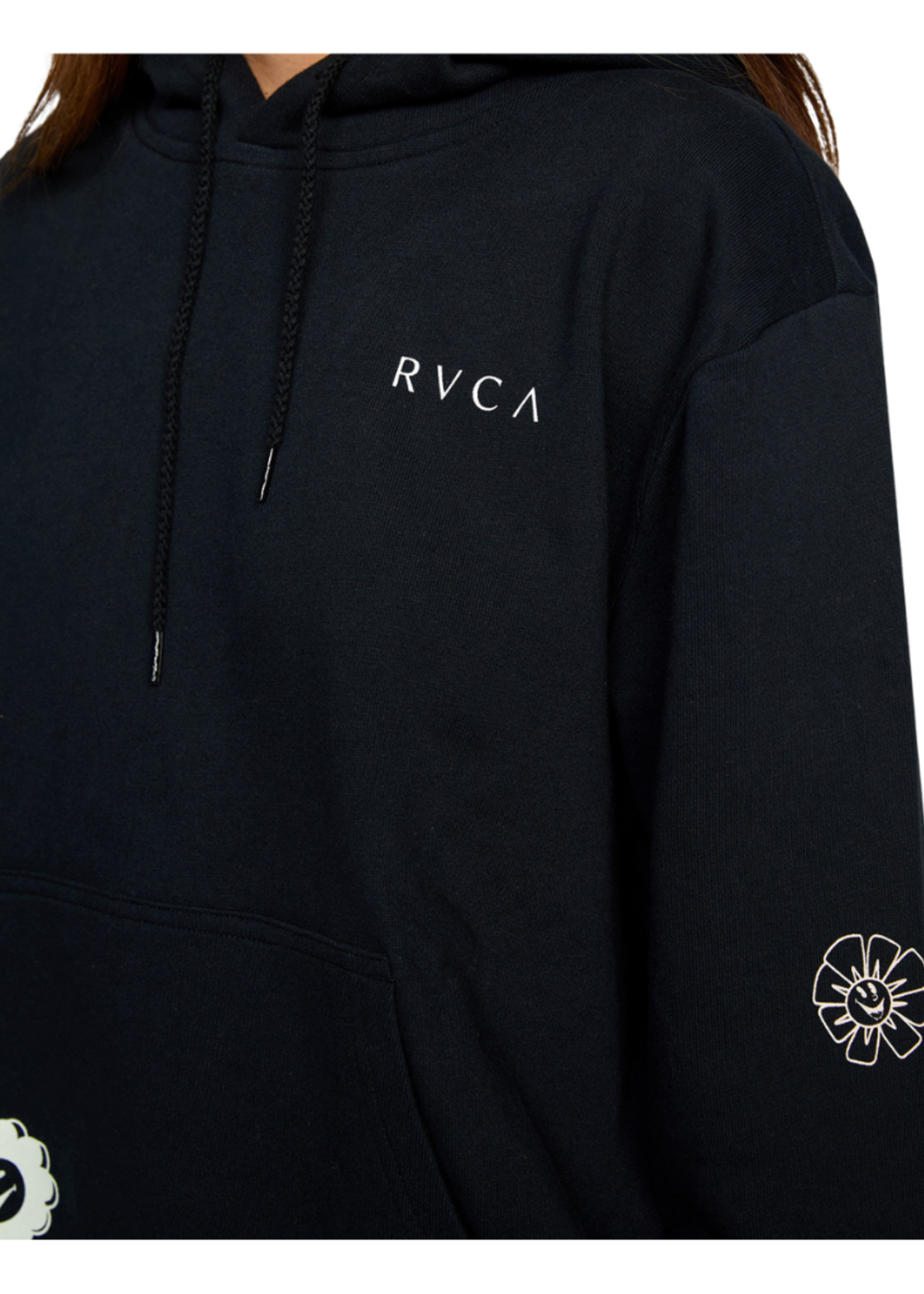 RVCA Women's Mash Up Hoodie | Black