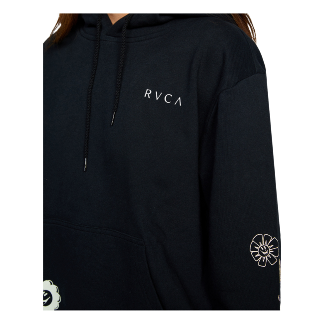 RVCA Women's Mash Up Hoodie | Black
