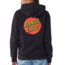 Santa Cruz Women's Classic Dot Pullover Hoodie | Black