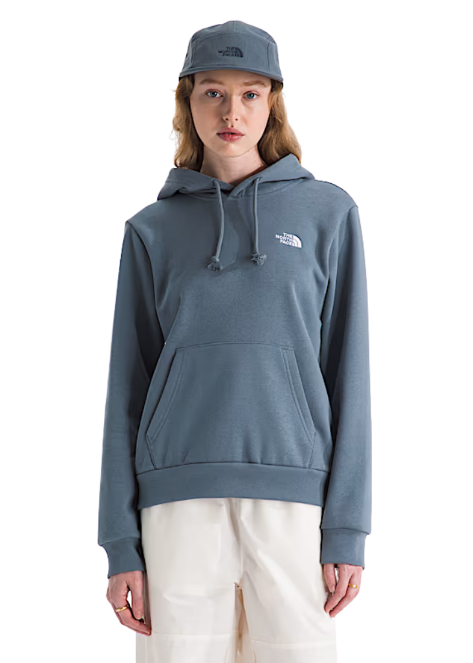 The North Face Women's Evolution Simple Dome Regular Hoodie | Granite Grey
