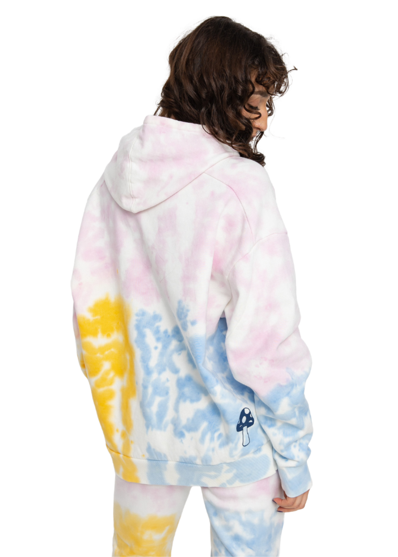 Vans Women's Mascy Daze Tri-Dye Hoodie | Cradle Pink